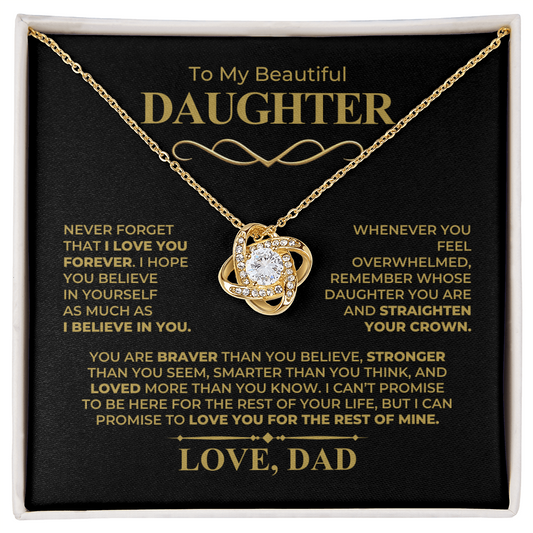 To My Daughter – I Love You Forever & Believe in You Always