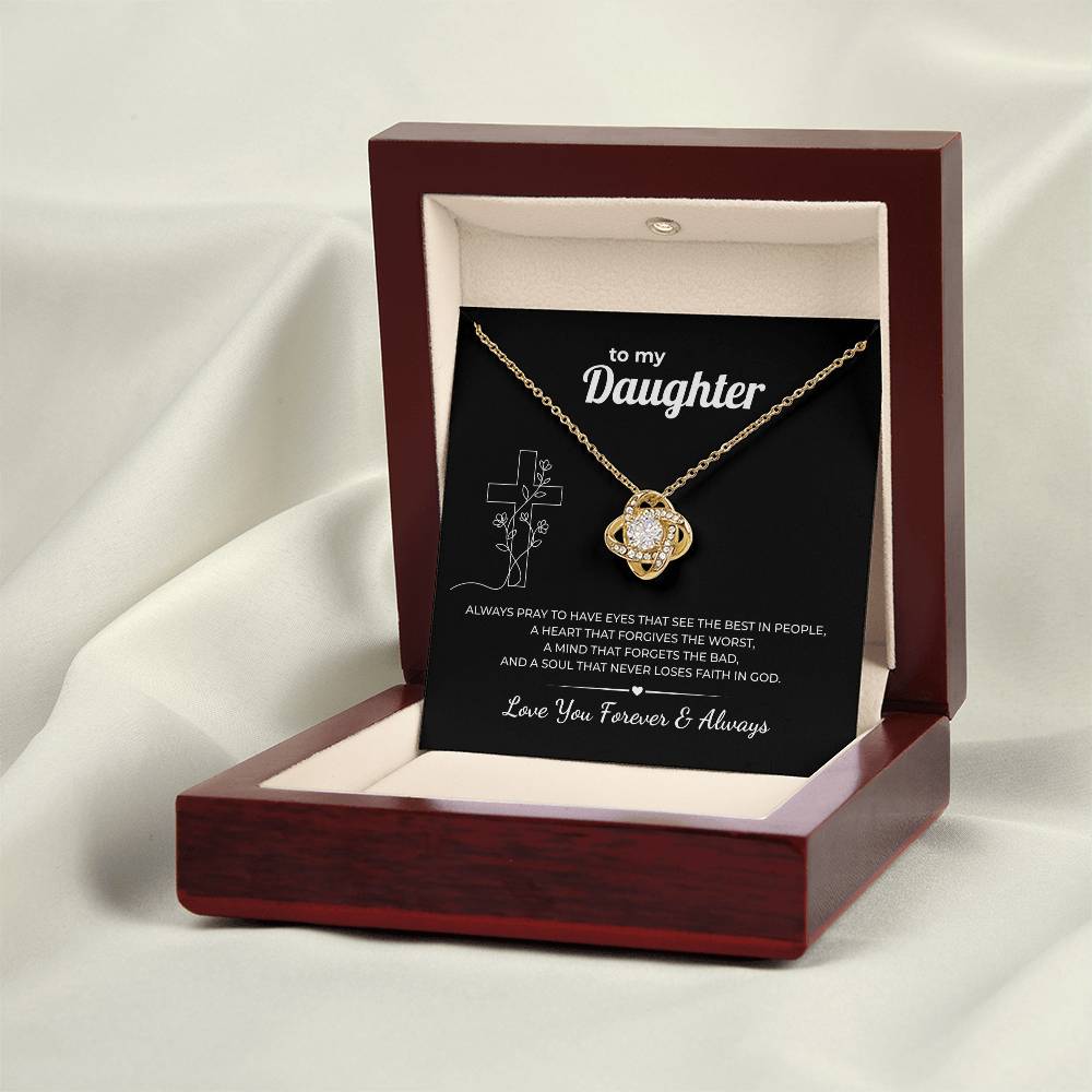 Love Knot for Daughter – Never Lose Faith