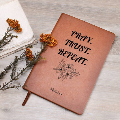 Personalized Prayer Journal – Pray Trust Repeat