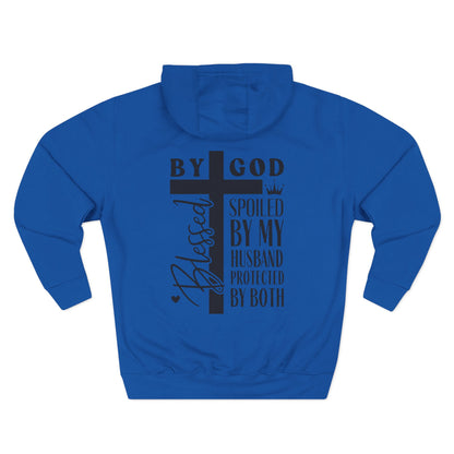 Blessed by God Hoodie – Protected by Both