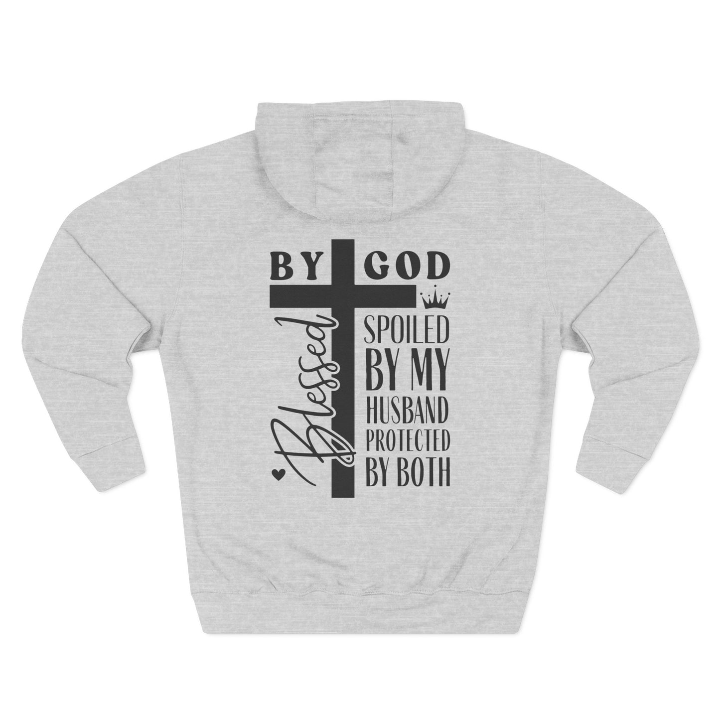 Blessed by God Hoodie – Protected by Both