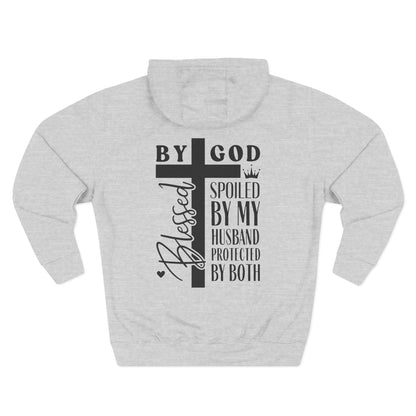 Blessed by God Hoodie – Protected by Both
