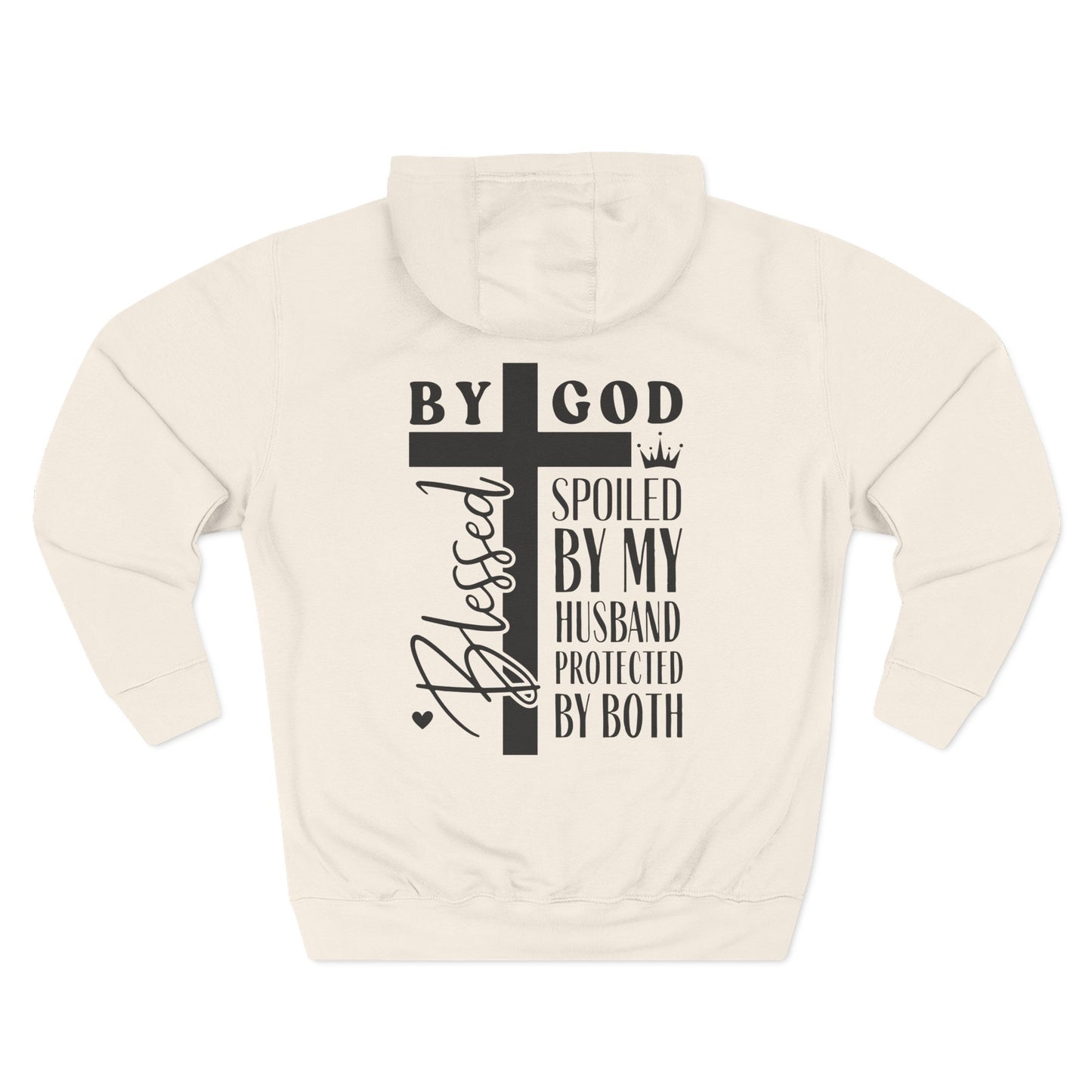 Blessed by God Hoodie – Protected by Both