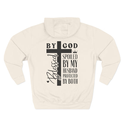 Blessed by God Hoodie – Protected by Both