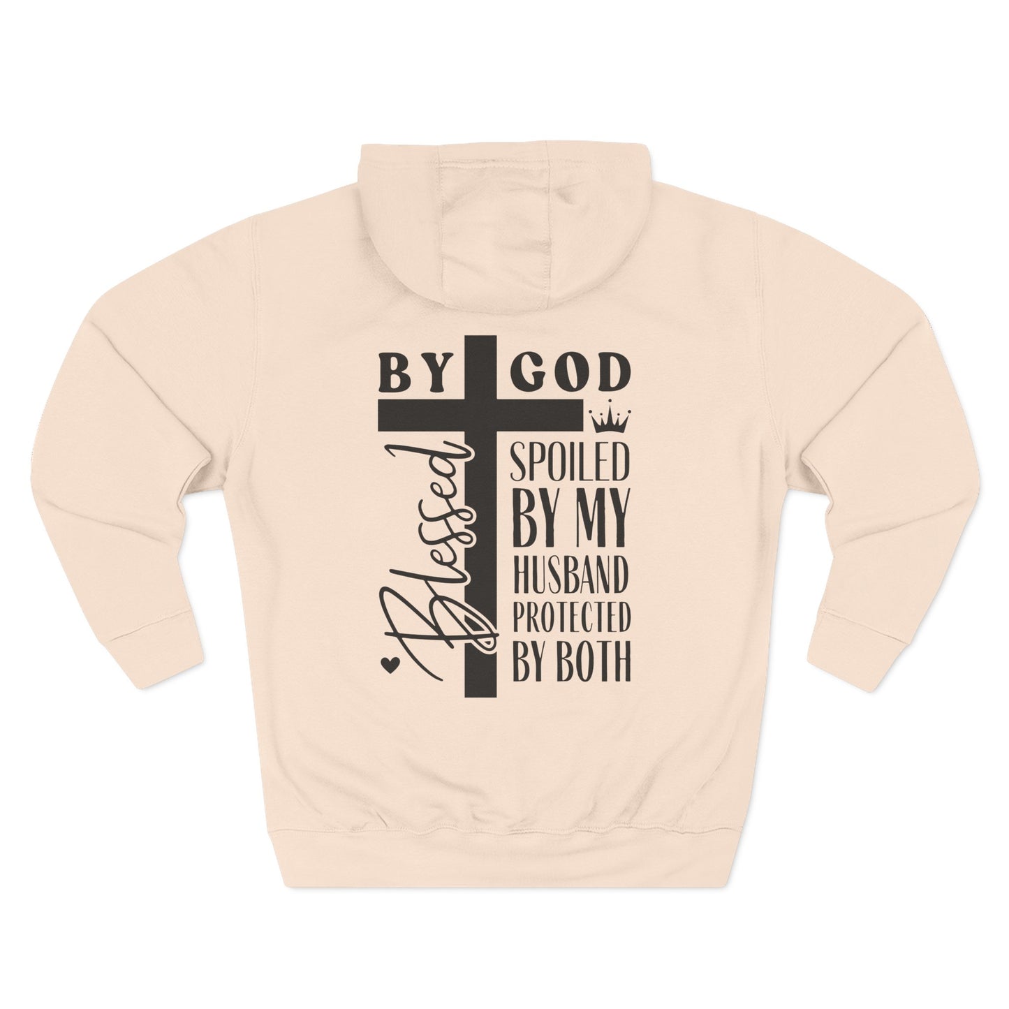 Blessed by God Hoodie – Protected by Both