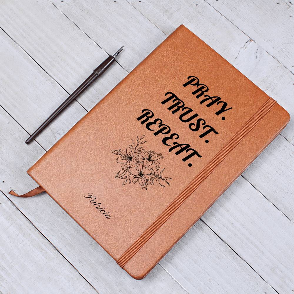 Personalized Prayer Journal – Pray Trust Repeat