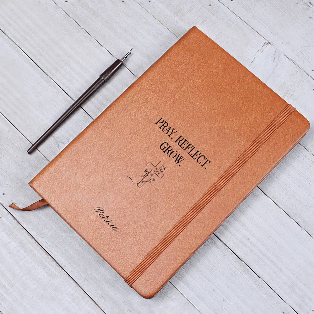 Personalized Faith Journal – Pray Reflect Grow