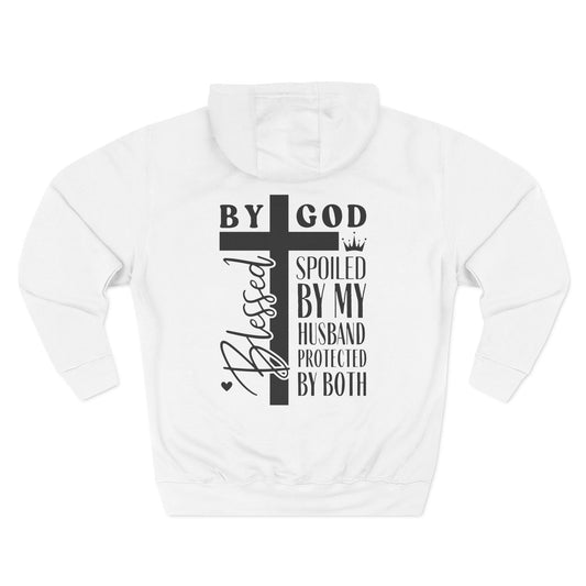 Blessed by God Hoodie – Protected by Both