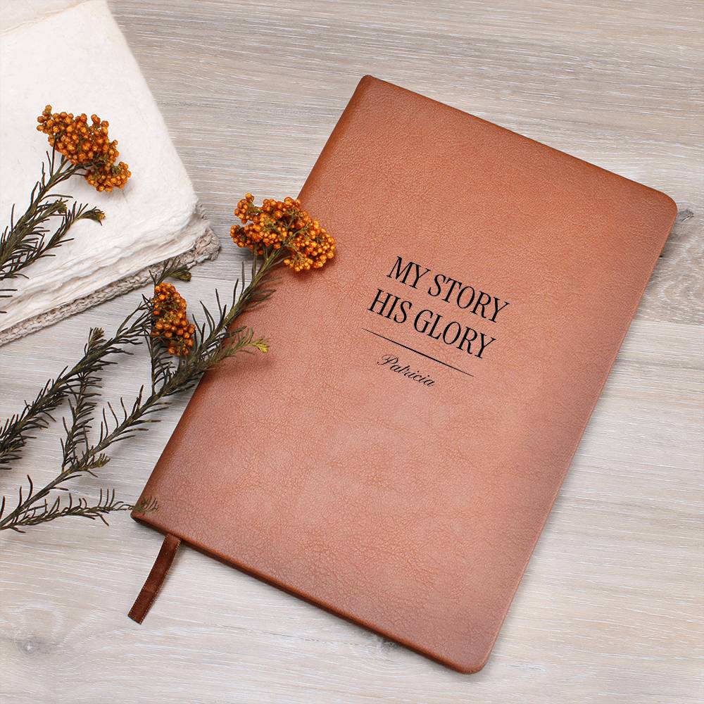 Personalized Christian Journal – My Story His Glory