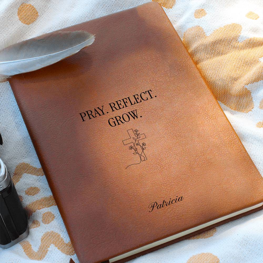 Personalized Faith Journal – Pray Reflect Grow