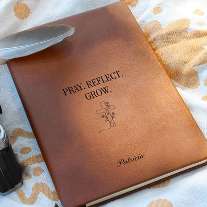 Personalized Faith Journal – Pray Reflect Grow