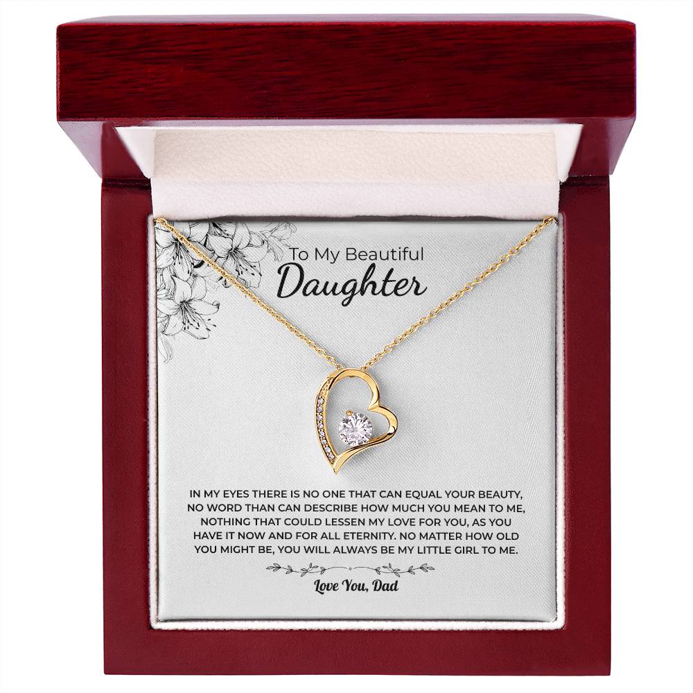 Forever Love Necklace – Daddy’s Little Girl