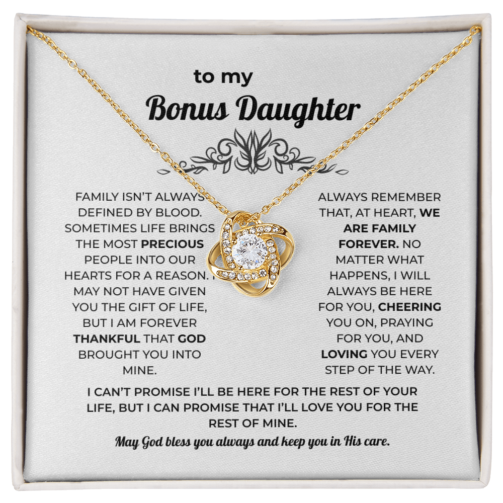 Bonus Daughter Necklace – God Brought You