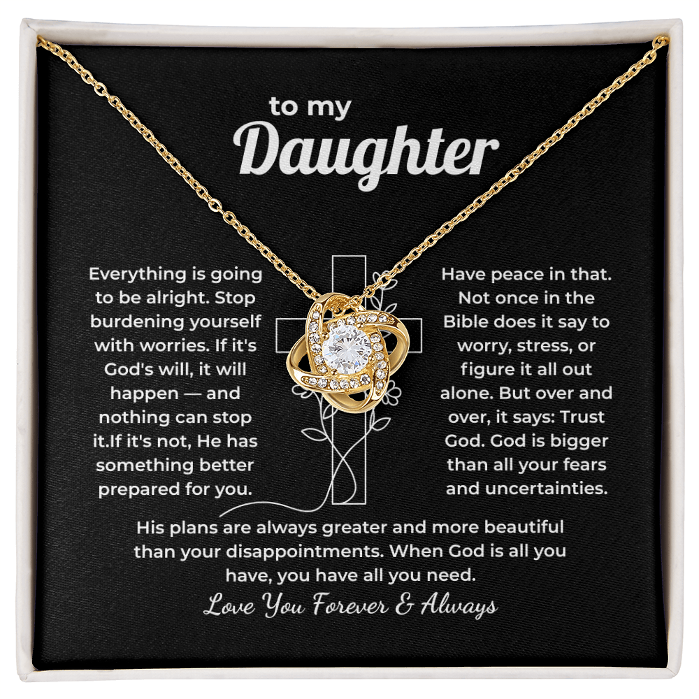 Faith Necklace for Daughter – Trust God
