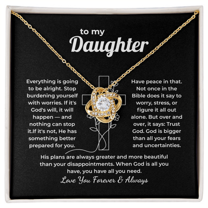Faith Necklace for Daughter – Trust God