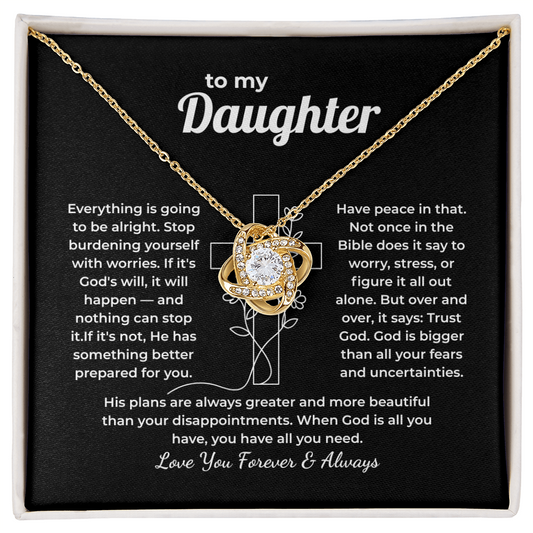 Faith Necklace for Daughter – Trust God