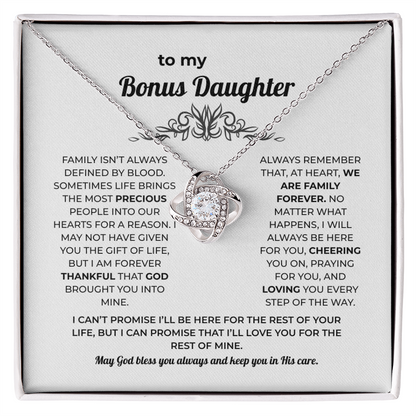 Bonus Daughter Necklace – God Brought You