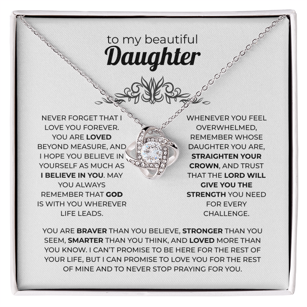 Daughter Necklace – Loved Beyond Measure