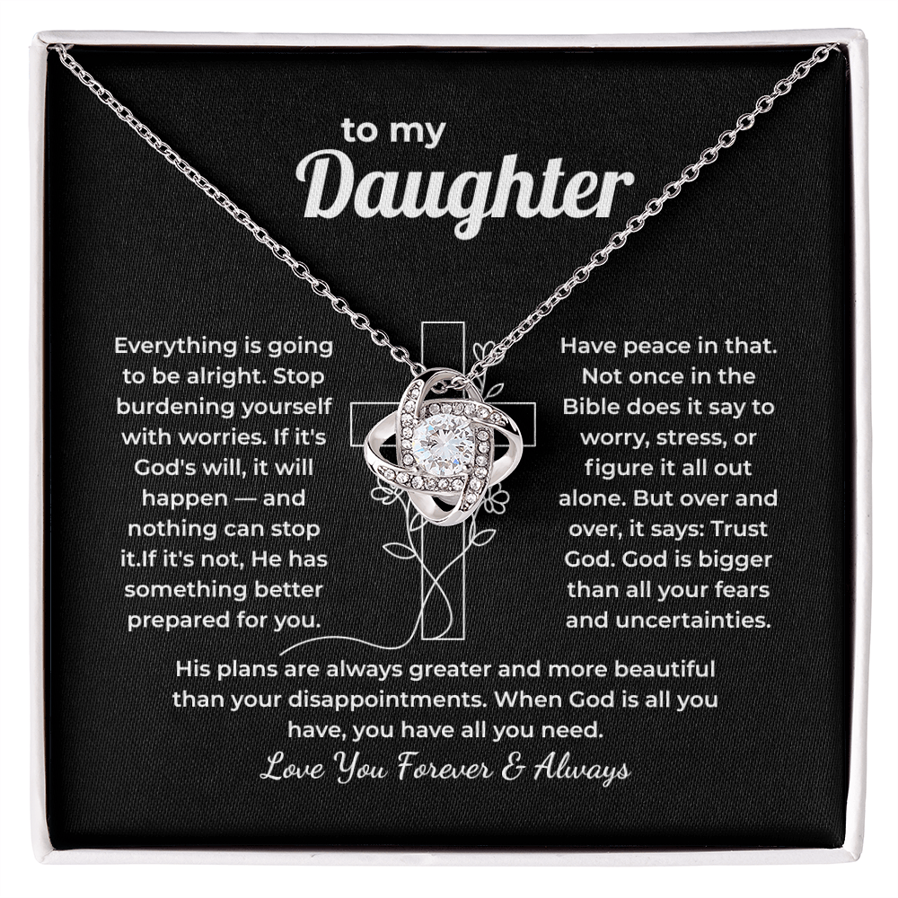 Faith Necklace for Daughter – Trust God