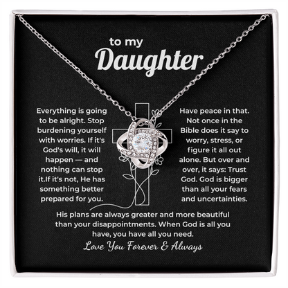 Faith Necklace for Daughter – Trust God
