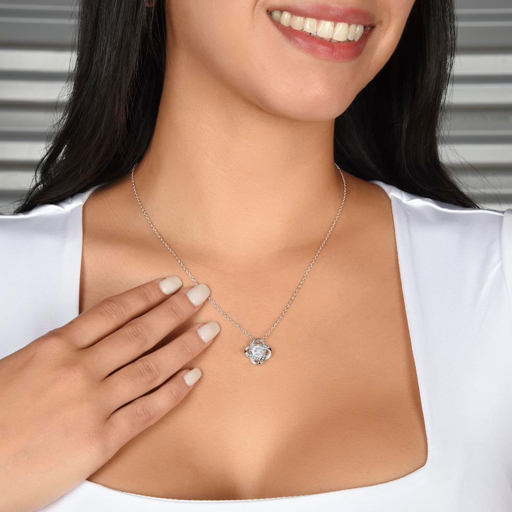 Love Knot Necklace – A Prayer for Daughter