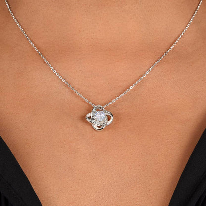 Faith Love Knot Necklace – God Is Already There
