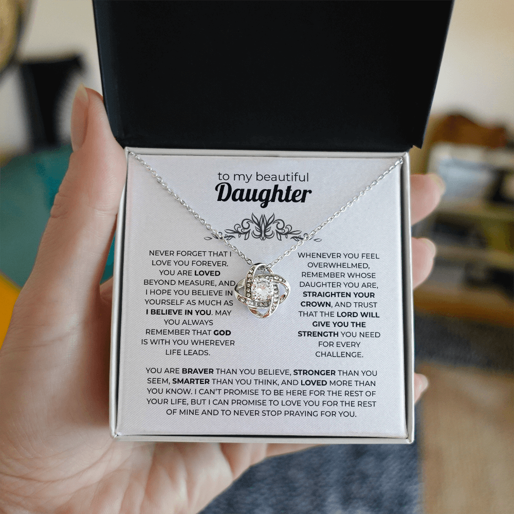 Daughter Necklace – Loved Beyond Measure