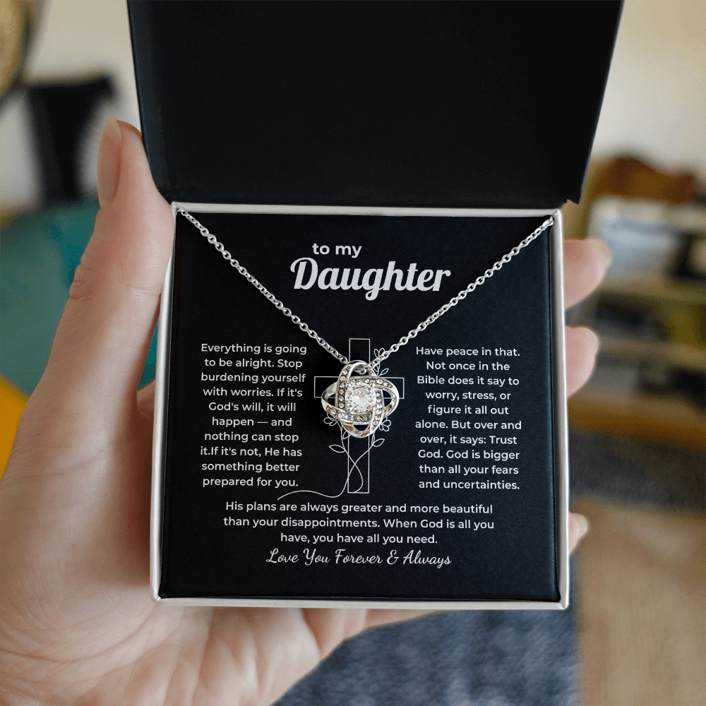 Faith Necklace for Daughter – Trust God