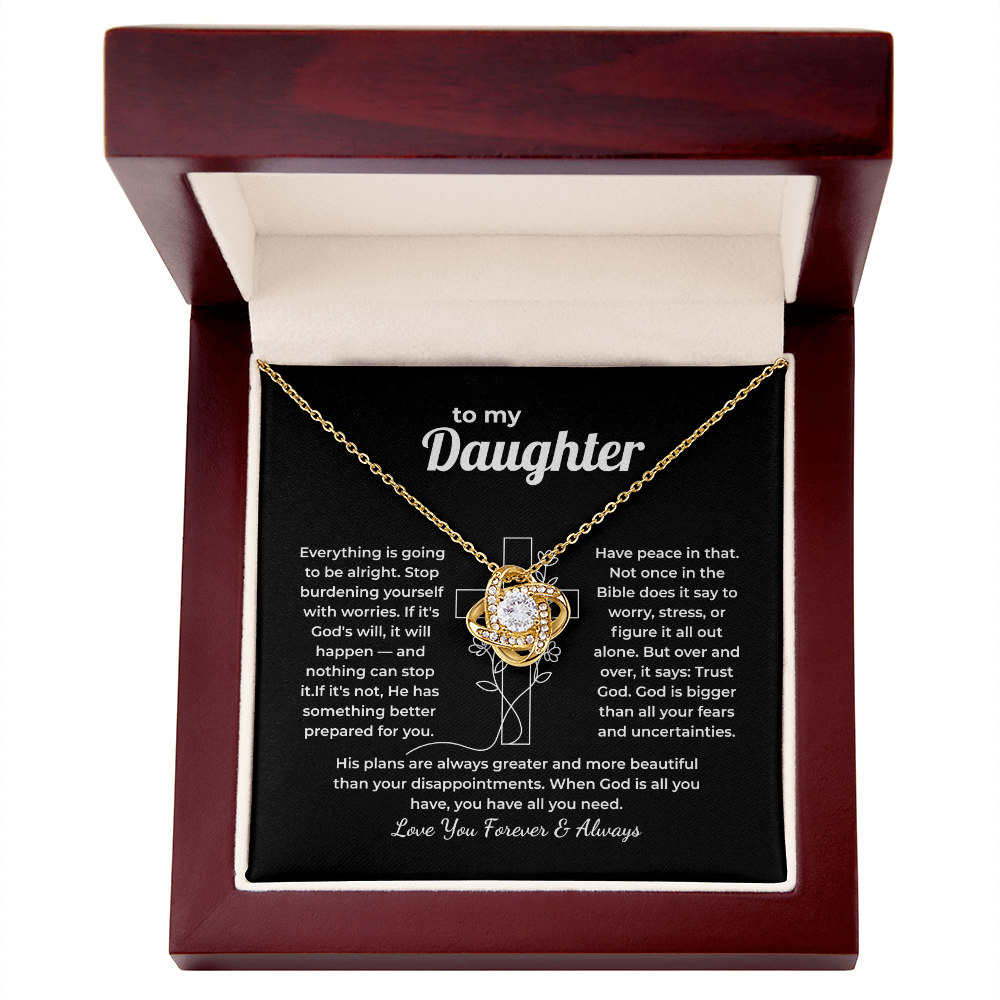 Faith Necklace for Daughter – Trust God
