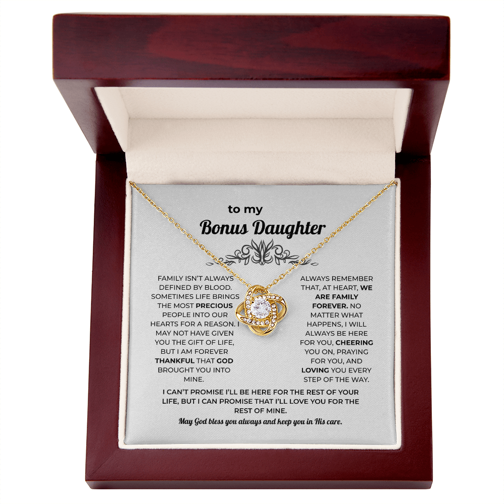 Bonus Daughter Necklace – God Brought You