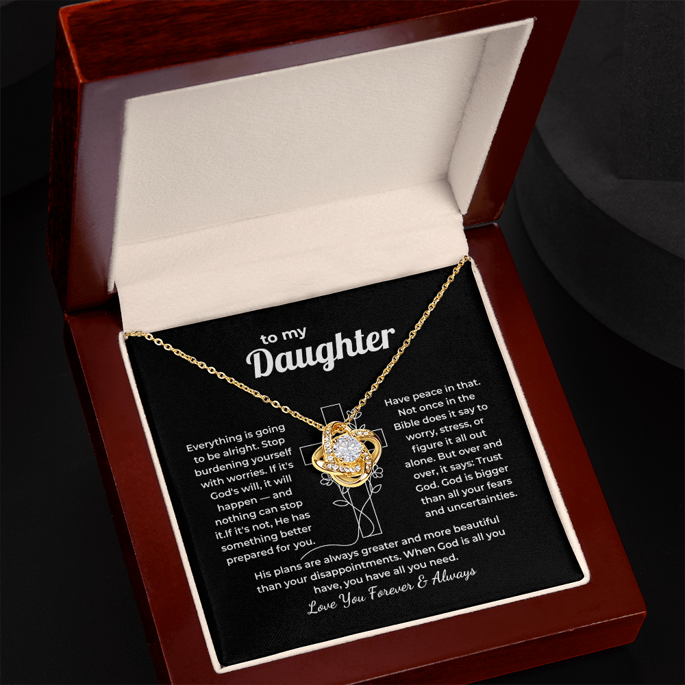 Faith Necklace for Daughter – Trust God