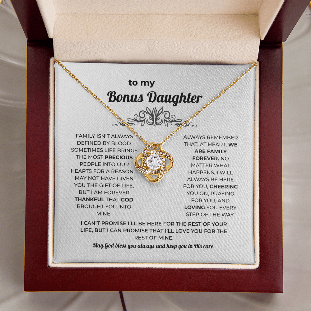 Bonus Daughter Necklace – God Brought You