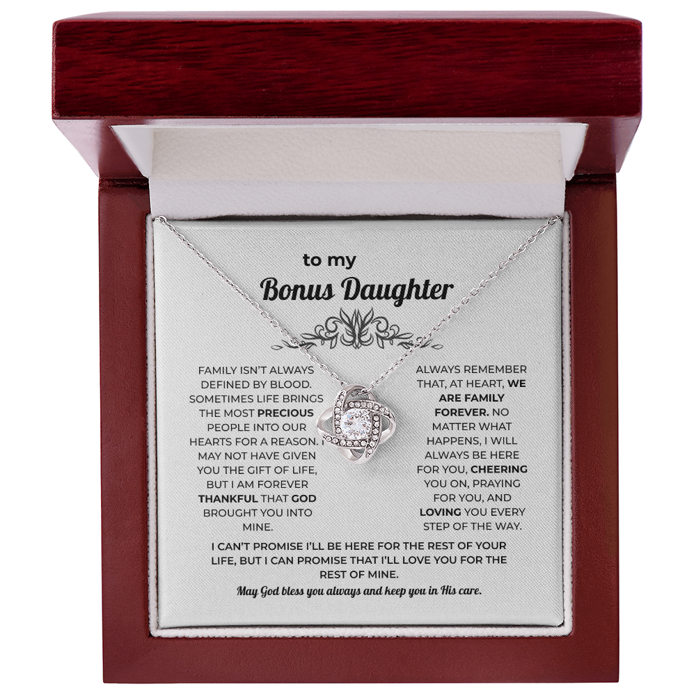 Bonus Daughter Necklace – God Brought You