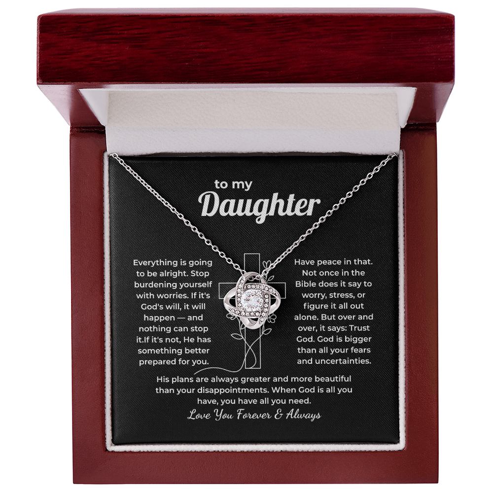 Faith Necklace for Daughter – Trust God