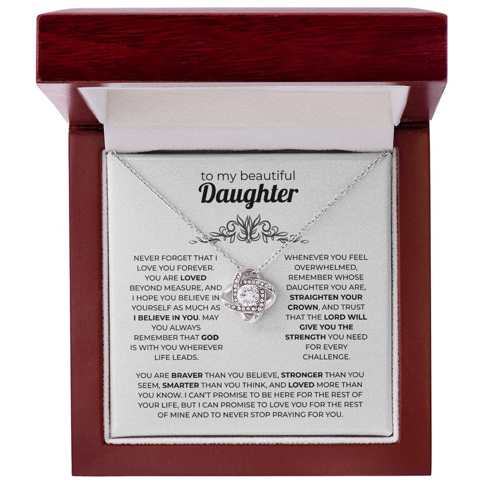 Daughter Necklace – Loved Beyond Measure