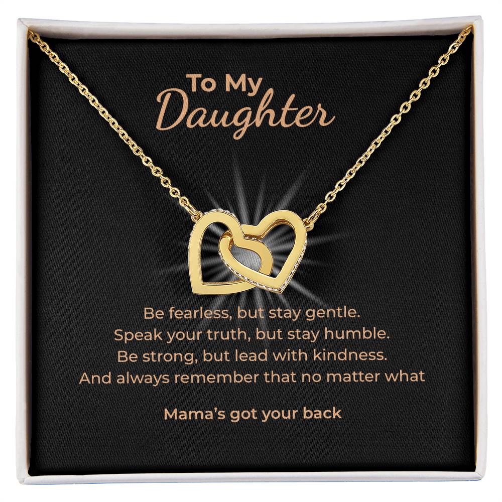 To My Daughter – Mama's Got Your Back Necklace