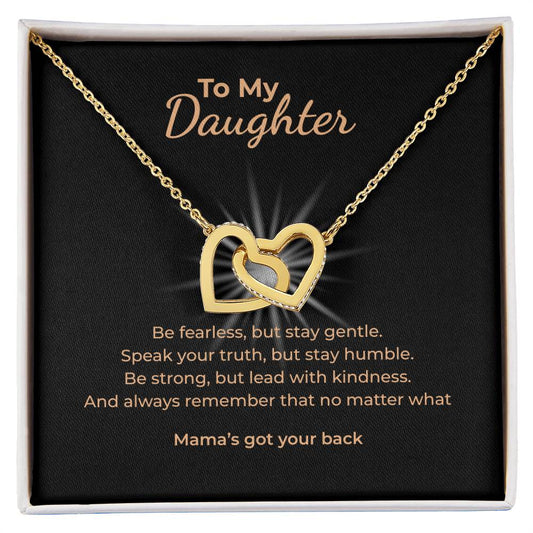 To My Daughter – Mama's Got Your Back Necklace