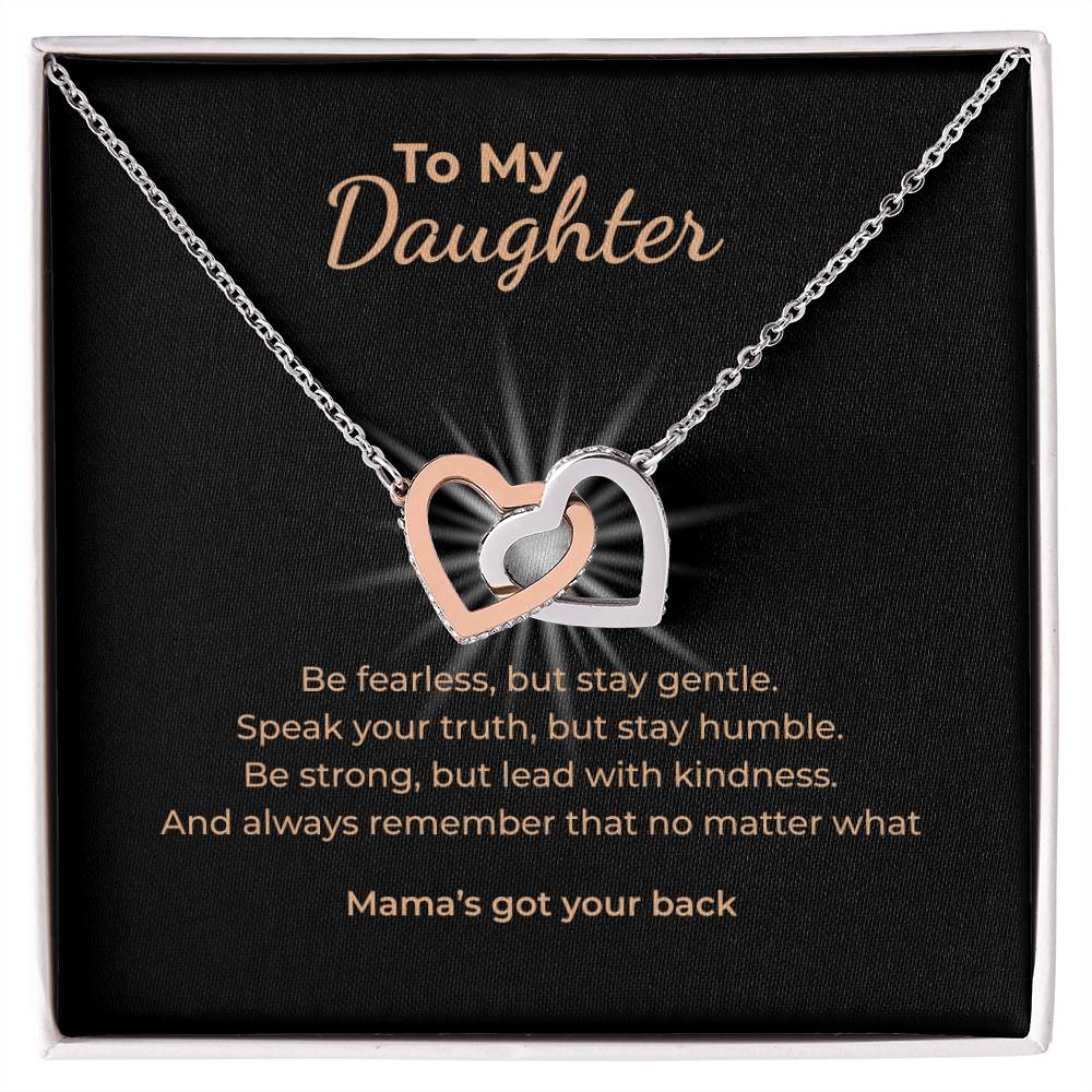 To My Daughter – Mama's Got Your Back Necklace