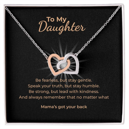 To My Daughter – Mama's Got Your Back Necklace