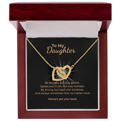 To My Daughter – Mama's Got Your Back Necklace