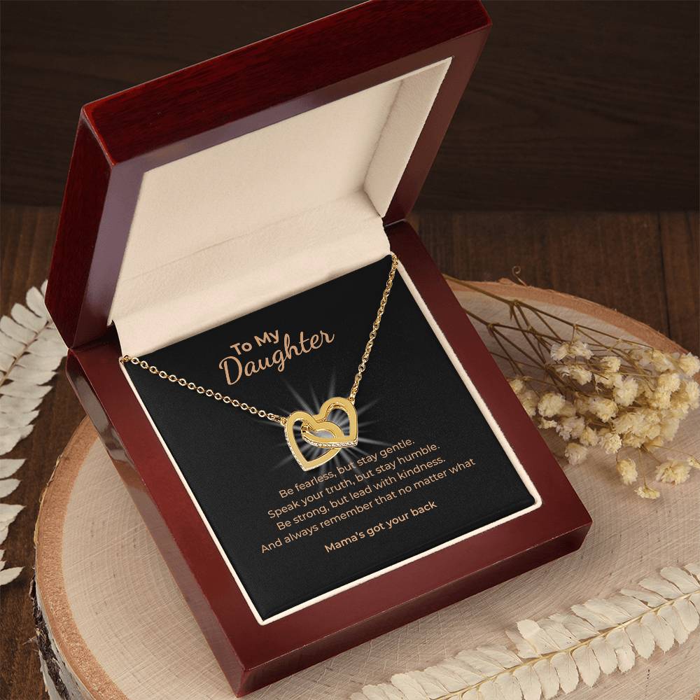 To My Daughter – Mama's Got Your Back Necklace