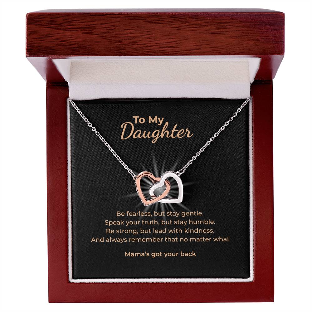 To My Daughter – Mama's Got Your Back Necklace