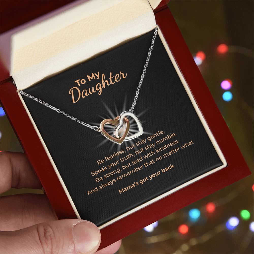 To My Daughter – Mama's Got Your Back Necklace