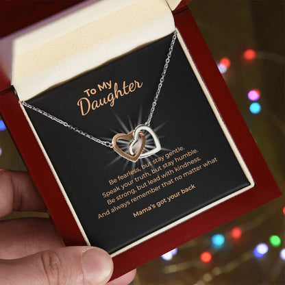 To My Daughter – Mama's Got Your Back Necklace