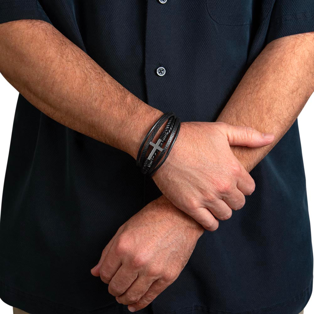 Faith Bracelet for Son – Leave It to God