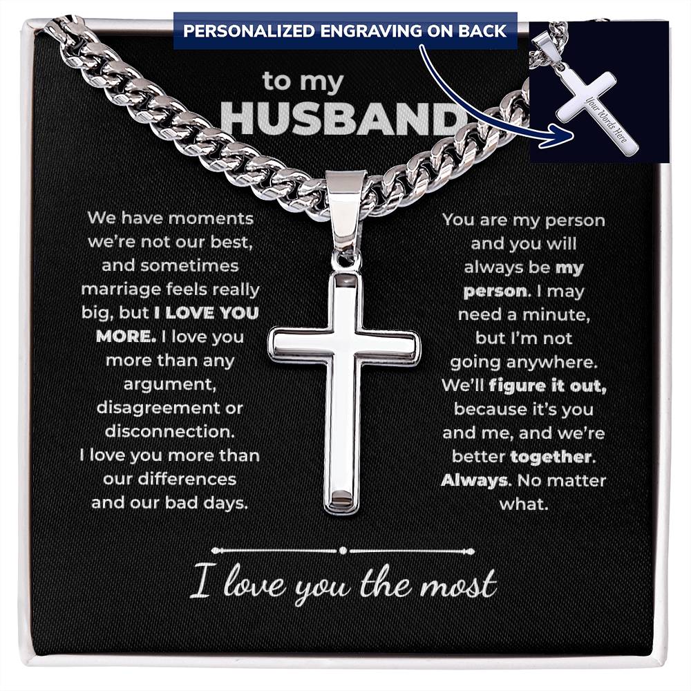 To My Husband – I Love You the Most