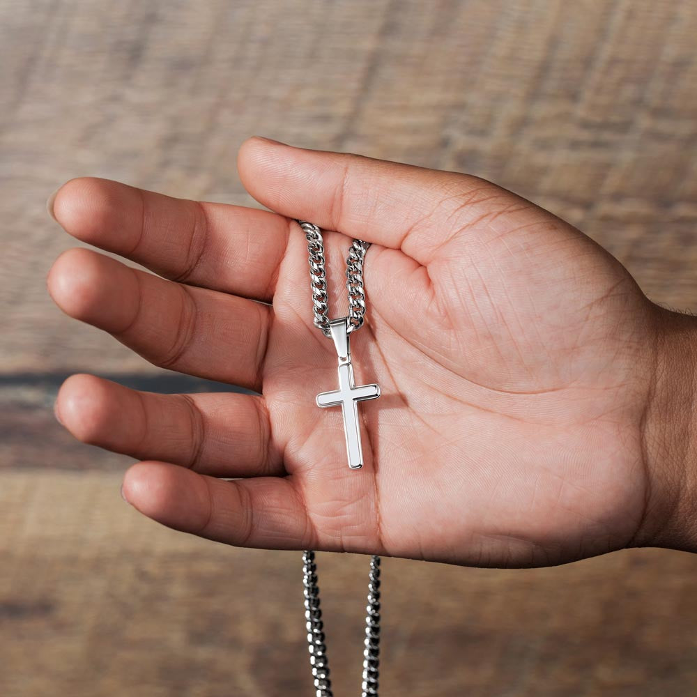 Cross Necklace for Son – A Prayer for His Life