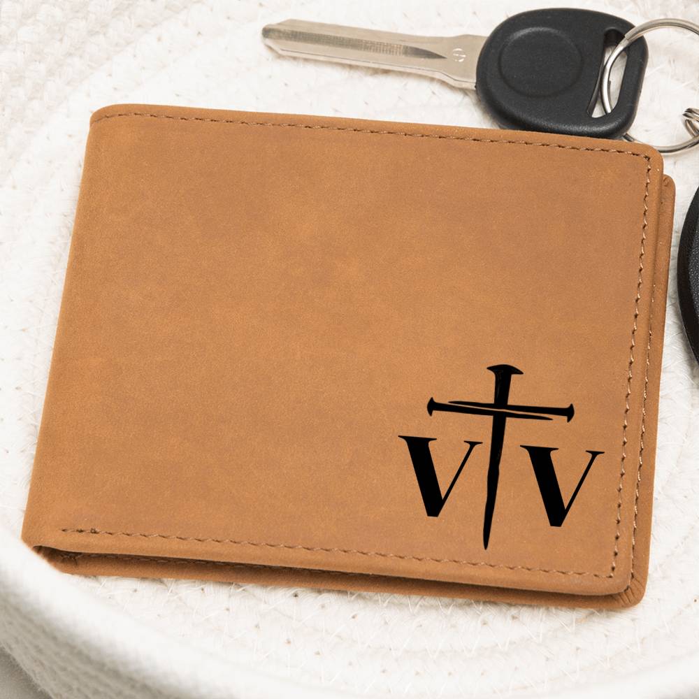 Personalized Faith Wallet Gift – Faith Strength Honor