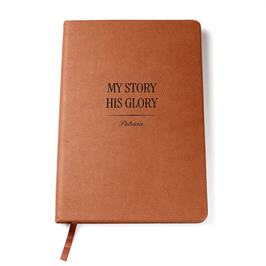 Personalized Christian Journal – My Story His Glory