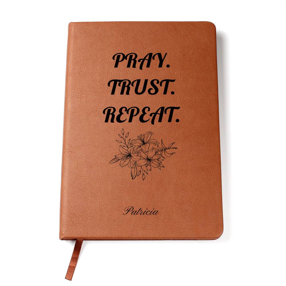 Personalized Prayer Journal – Pray Trust Repeat